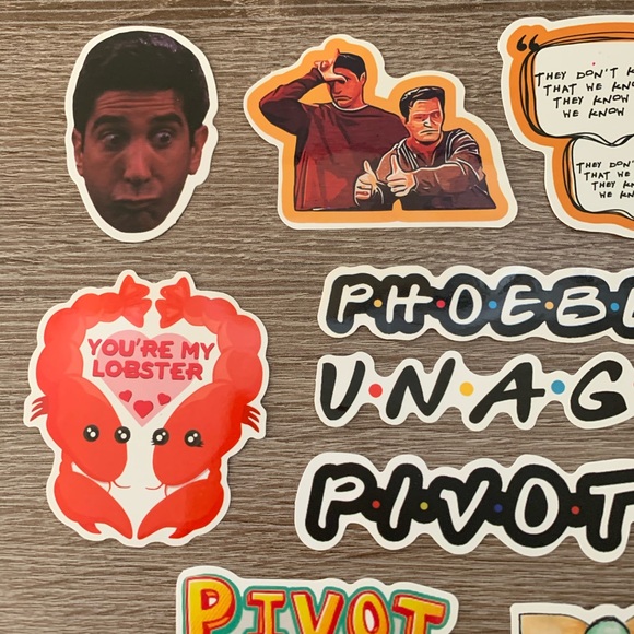 FRIENDS Sticker Pack - Picture 2 of 4